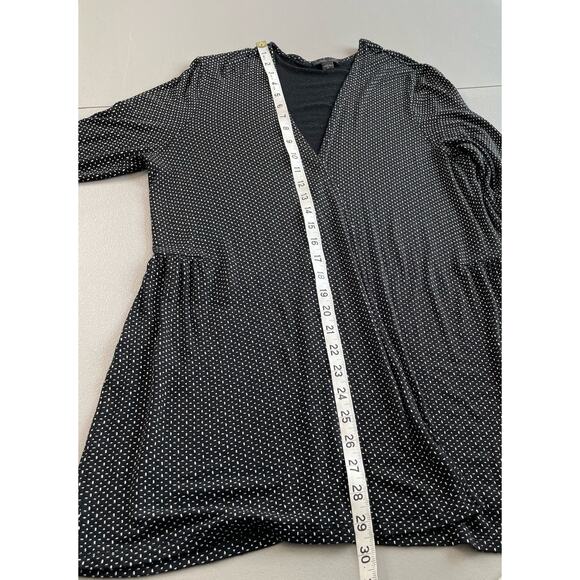 J.Jill Wearever Collection Open Front Cardigan Light Weight Black M Casual Cozy - Picture 12 of 12